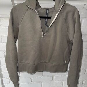 Vuori Sage Green Zip-Up Jacket